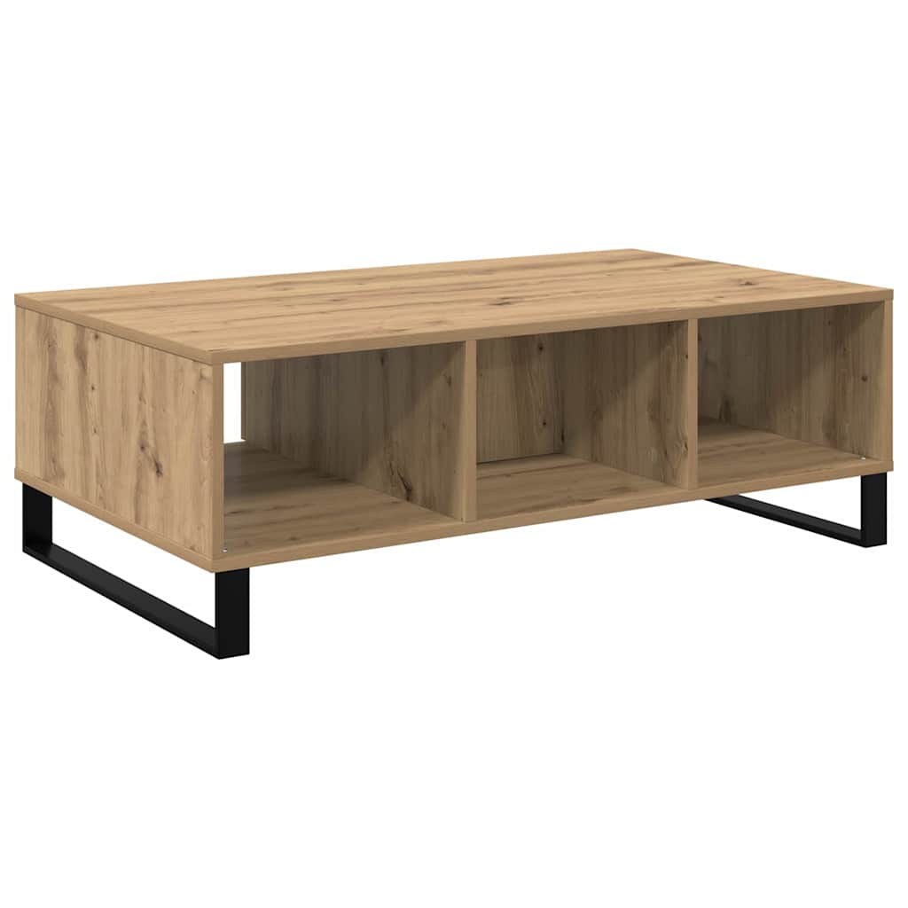 Kaffebord Artisan Eik 104 x 60 x 35 cm Konstruert tre