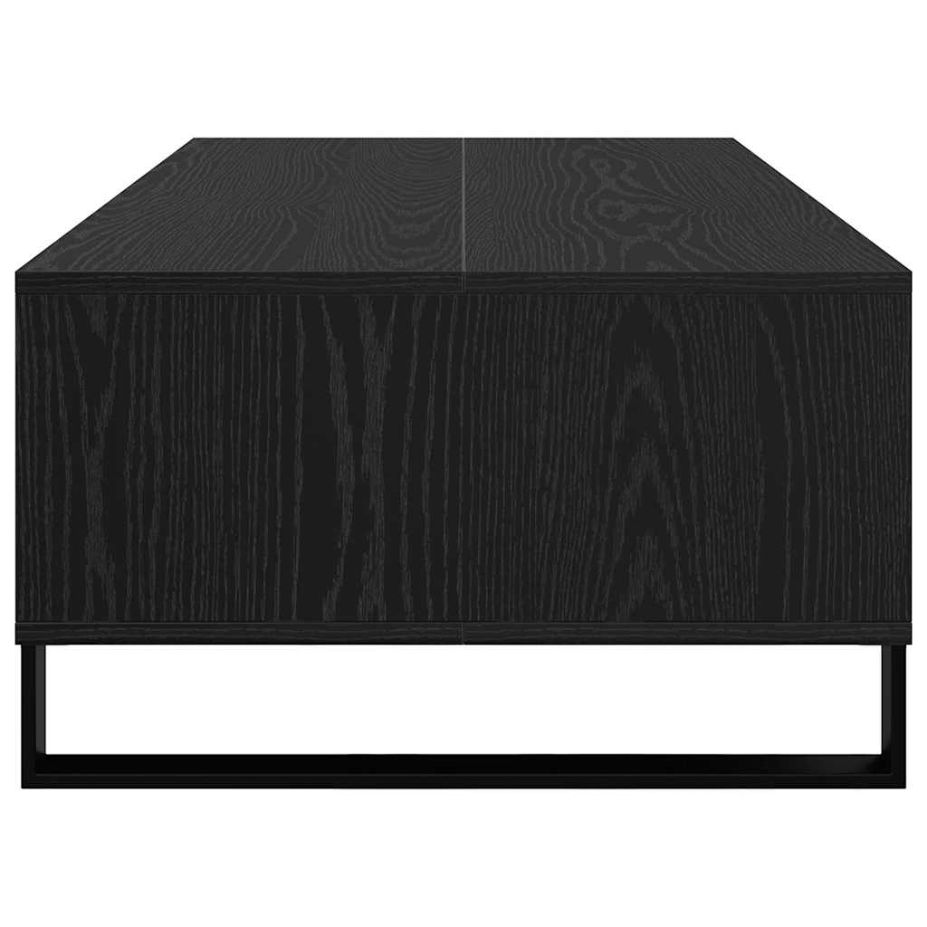 Kaffebord Svart Eik 104 x 60 x 35 cm Konstruert tre