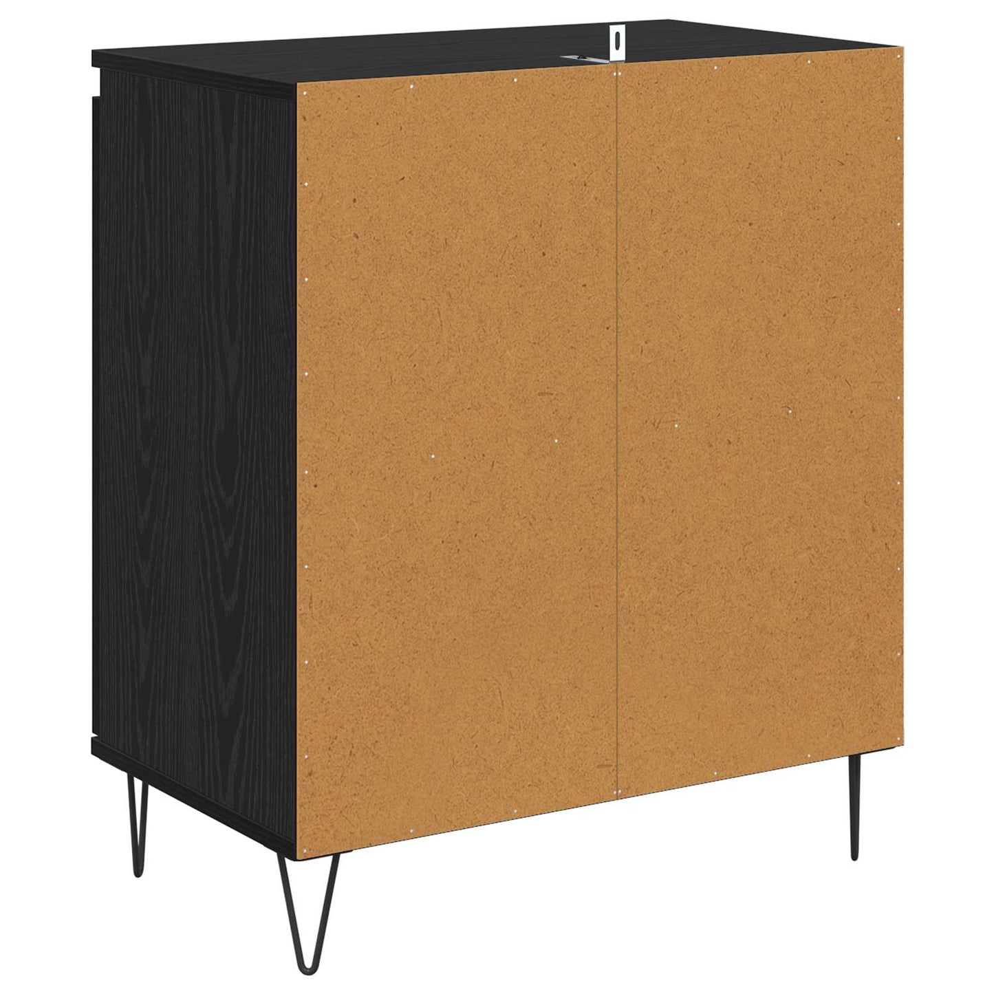 Serviesskap Svart Eik 60 x 35 x 70 cm Konstruert tre