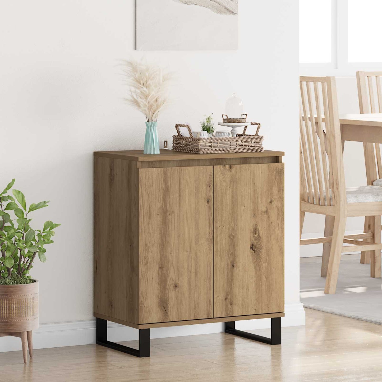 Serviesskap Artisan Eik 60 x 35 x 70 cm Konstruert tre