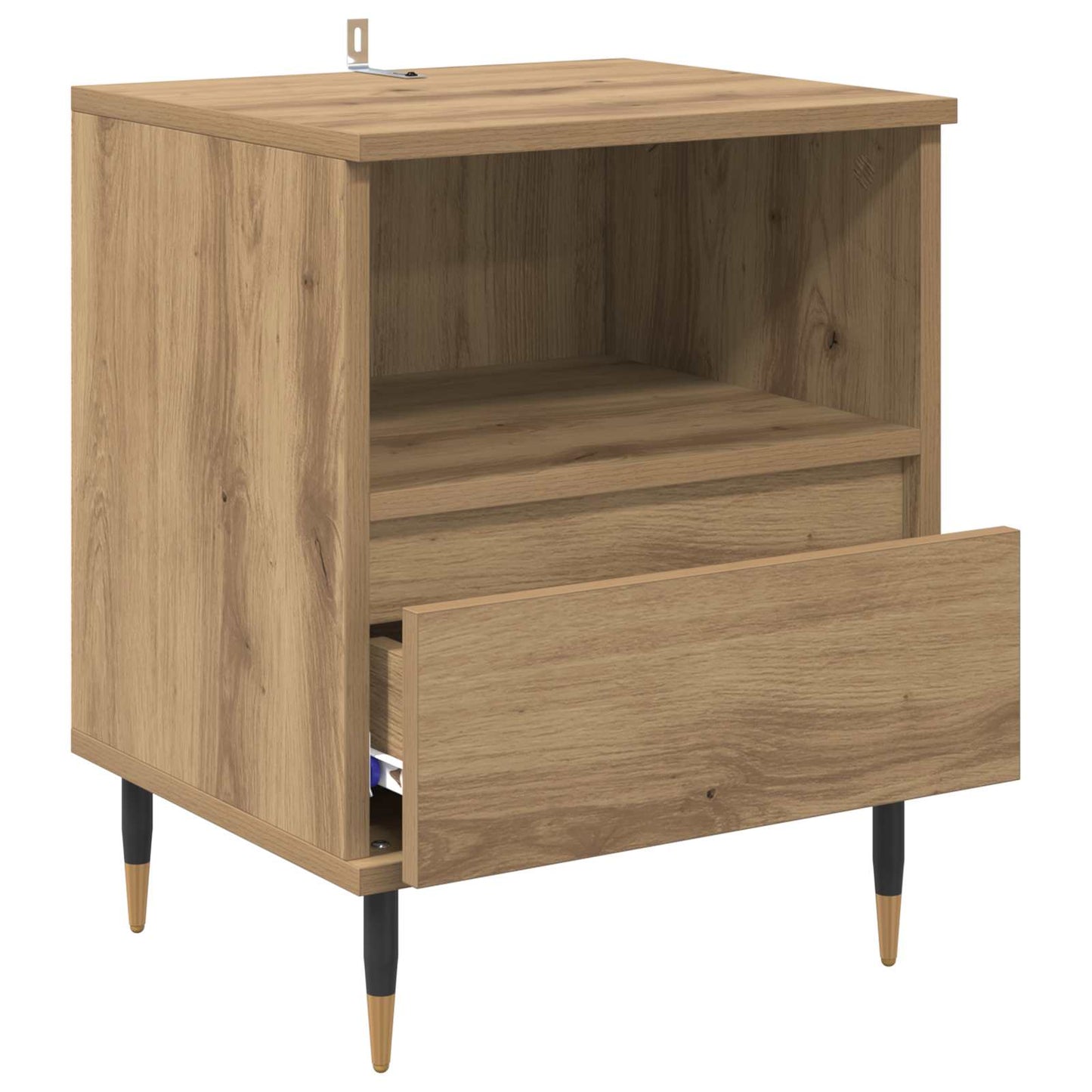 Nattbordskap 2 stk. Artisan Eik 40 x 35 x 50 cm Konstruert tre