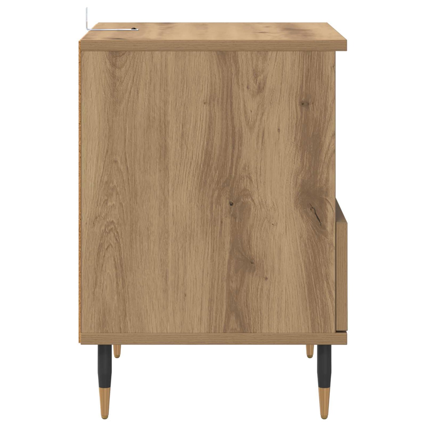 Nattbordskap 2 stk. Artisan Eik 40 x 35 x 50 cm Konstruert tre