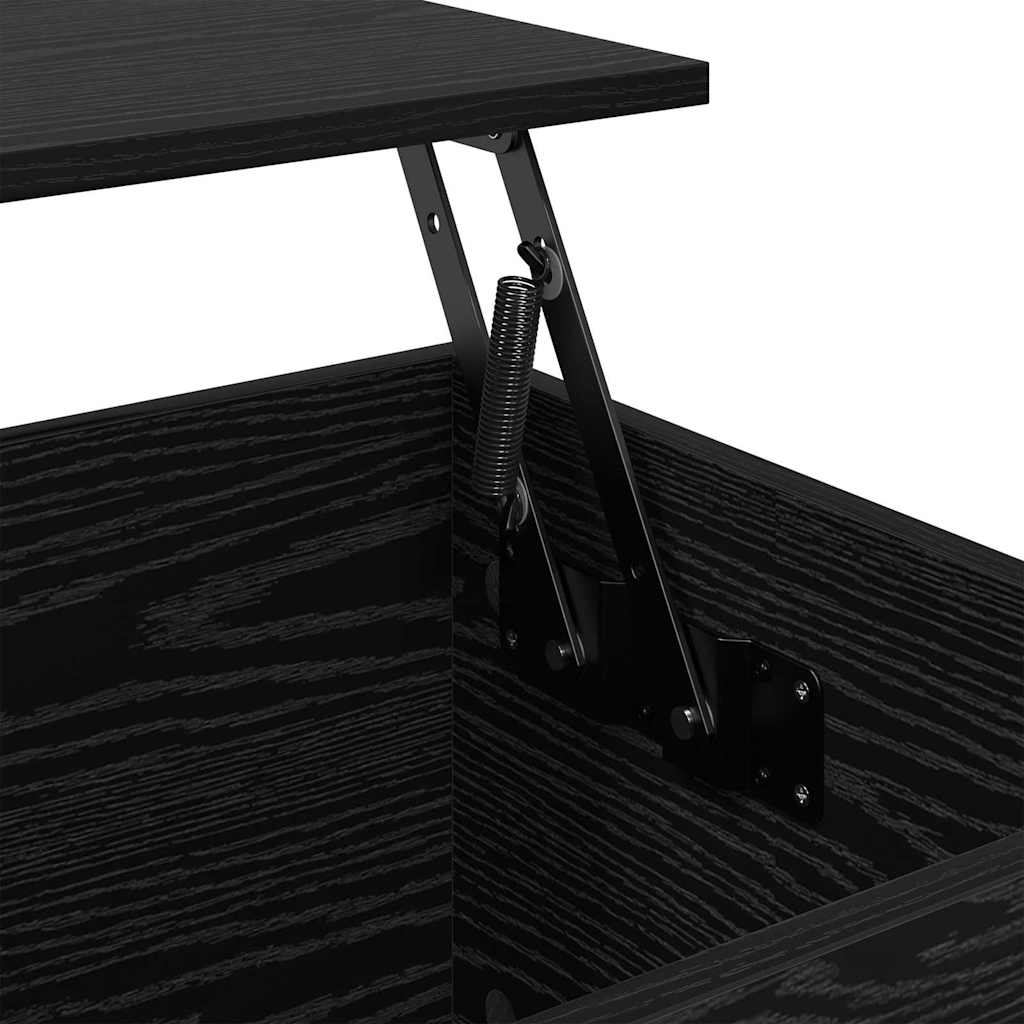 Kaffebord Svart Eik 60 x 44,5 x 45 cm Konstruert tre