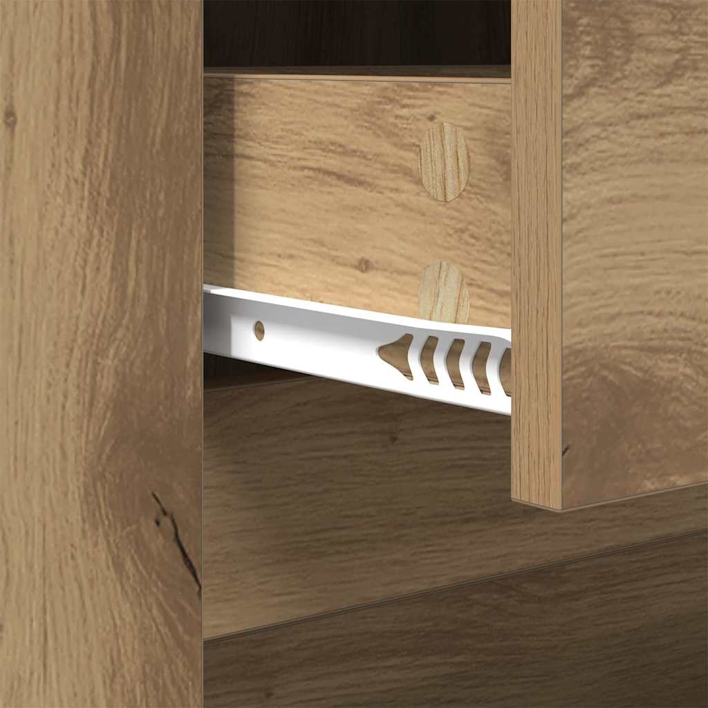 Kaffebord Artisan Eik 102 x 44,5 x 50 cm Konstruert tre
