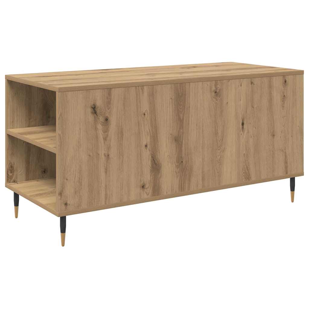 Kaffebord Artisan Eik 102 x 44,5 x 50 cm Konstruert tre