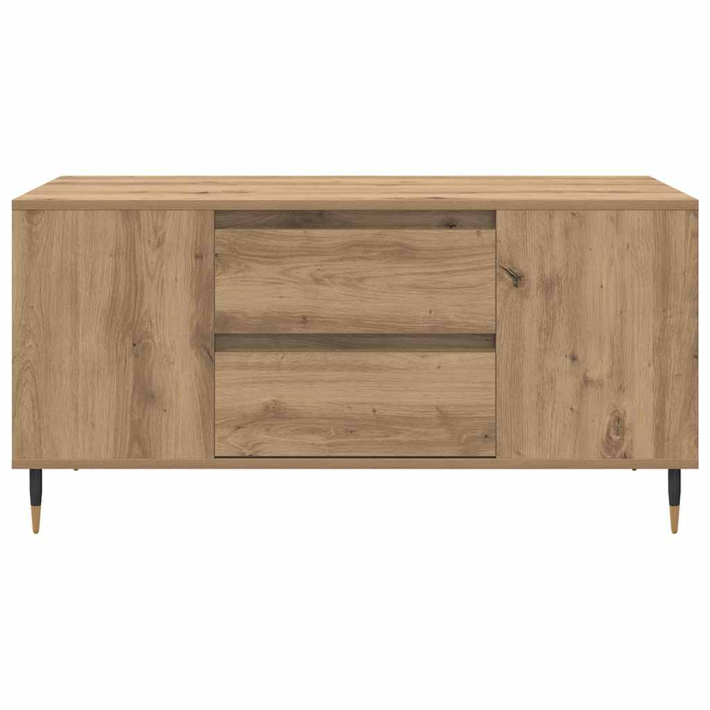 Kaffebord Artisan Eik 102 x 44,5 x 50 cm Konstruert tre