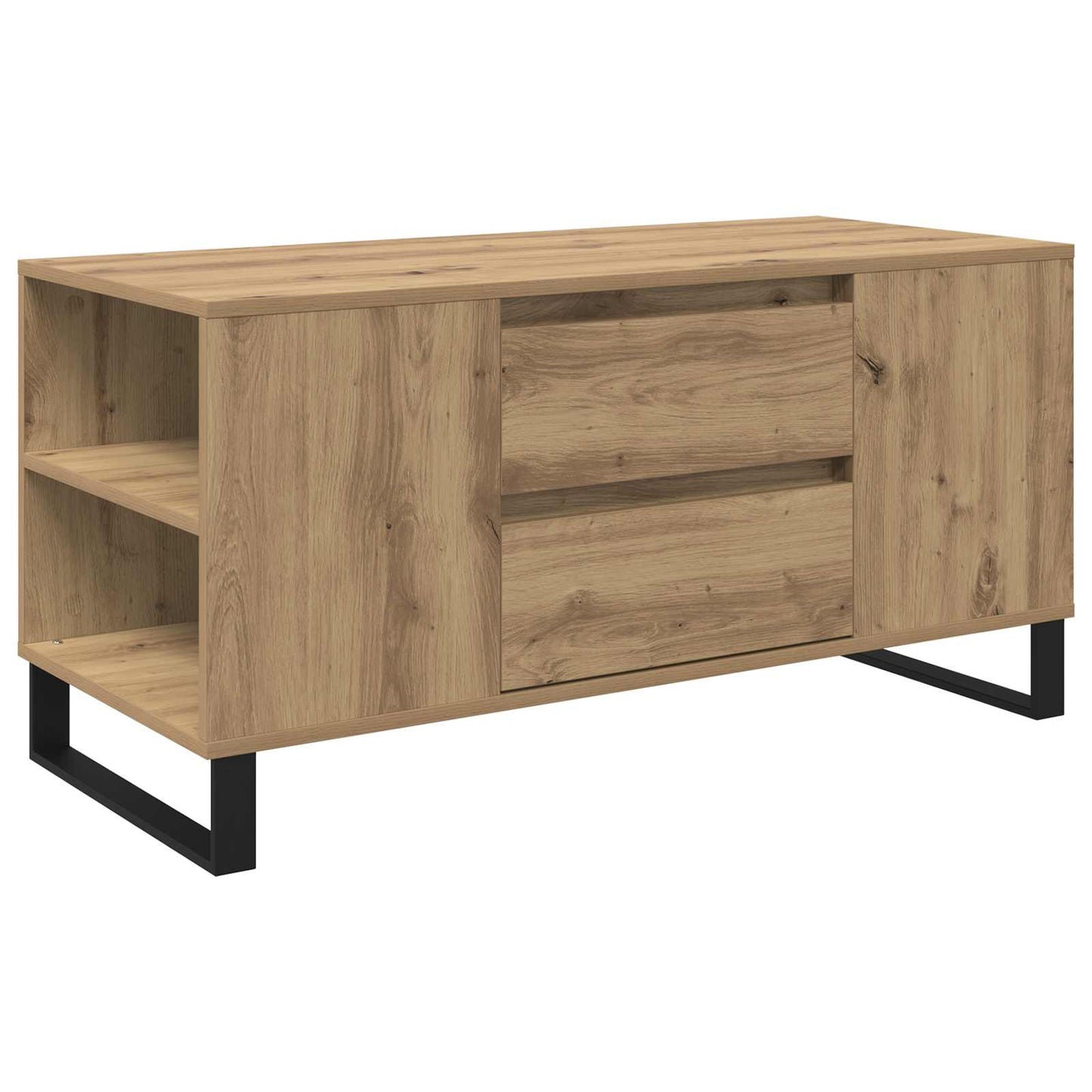 Kaffebord Artisan Eik 102 x 44,5 x 50 cm Konstruert tre