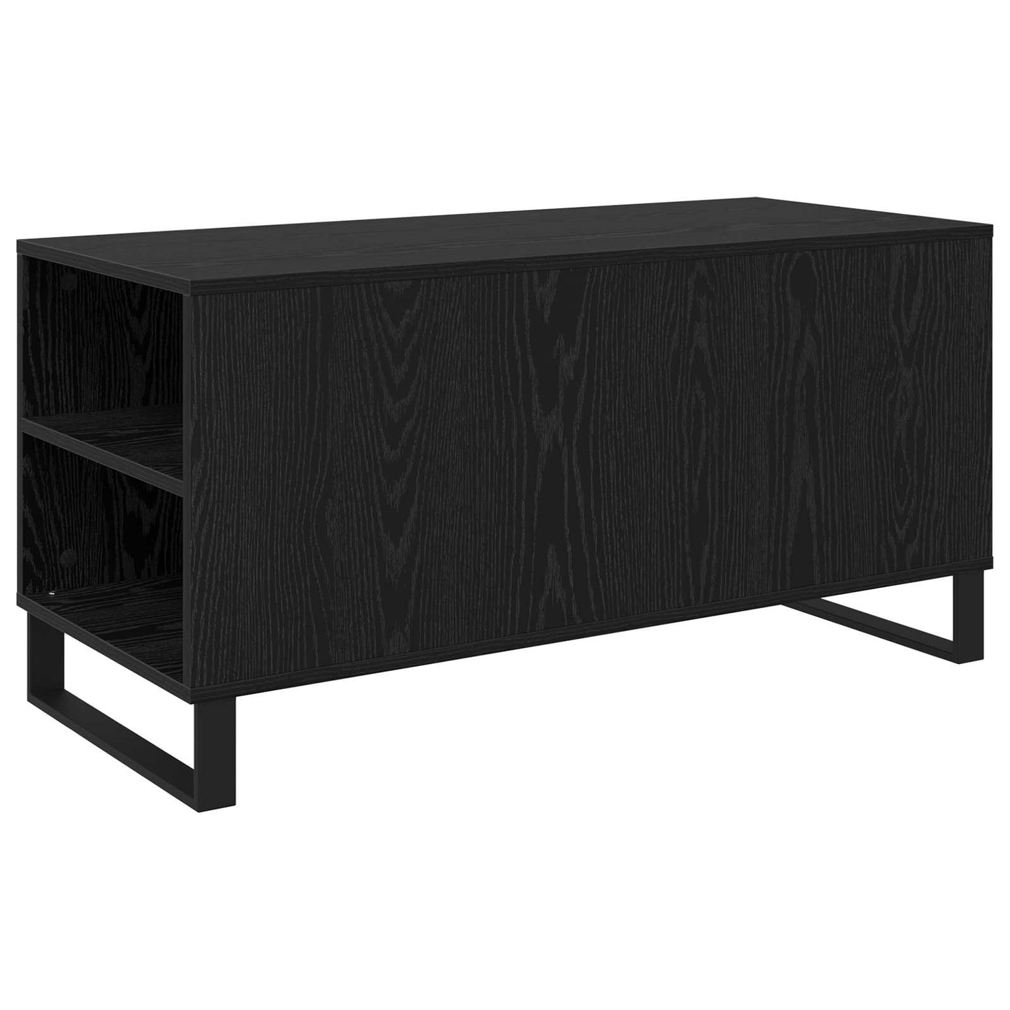 Kaffebord Svart Eik 102 x 44,5 x 50 cm Konstruert tre
