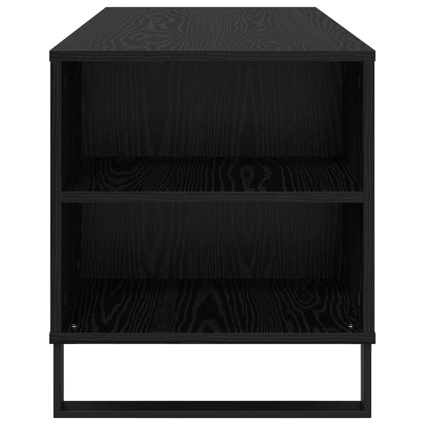 Kaffebord Svart Eik 102 x 44,5 x 50 cm Konstruert tre