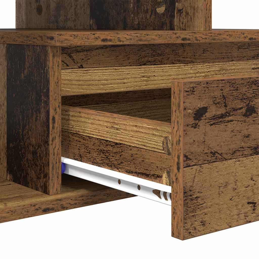 Kaffebord med skuff Gammelt tre 90 x 49 x 45 cm Konstruert tre