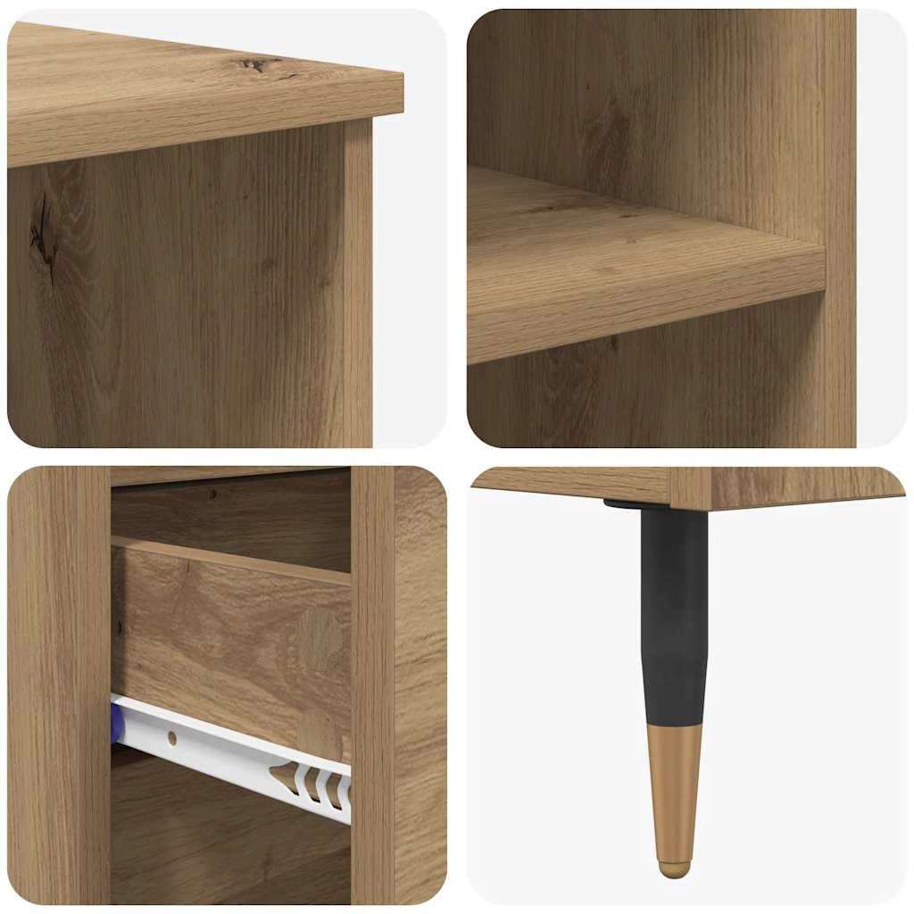 Høyskap Artisan Eik 40 x 36 x 110 cm Konstruert tre