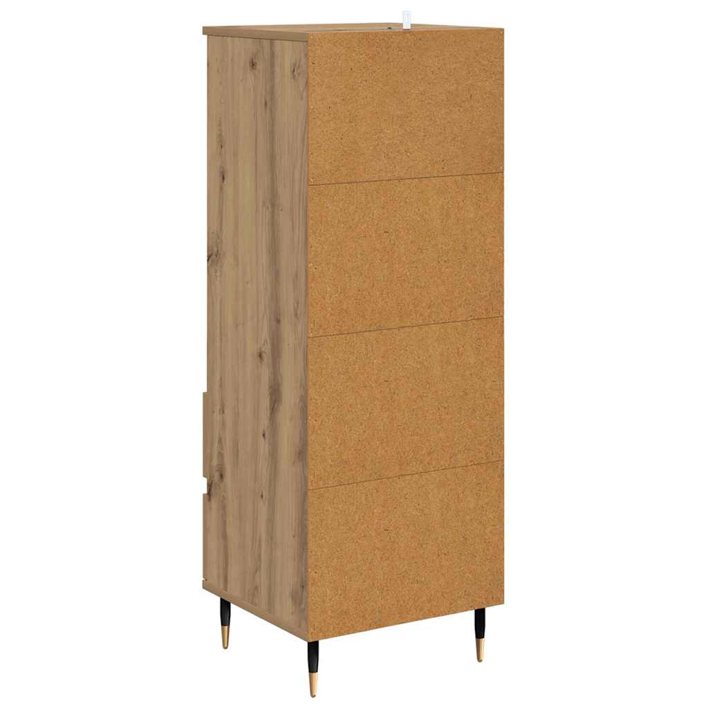 Høyskap Artisan Eik 40 x 36 x 110 cm Konstruert tre