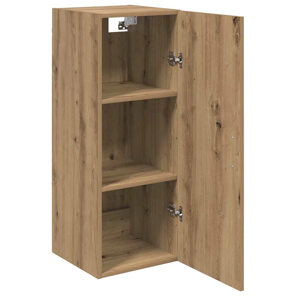 Veggskap Artisan Eik 34,5 x 34 x 90 cm Konstruert tre