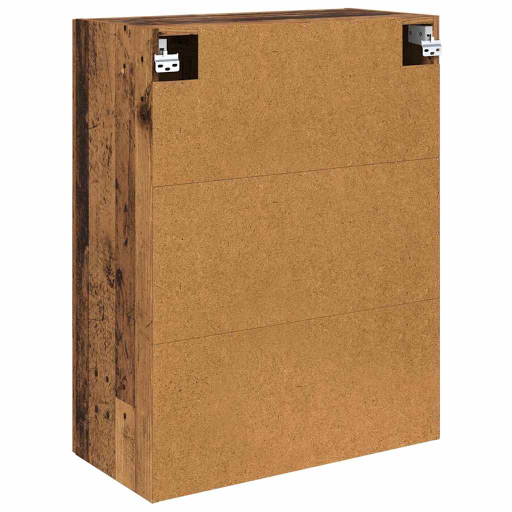 Veggskap Gamle tre 69,5 x 34 x 90 cm Konstruert tre