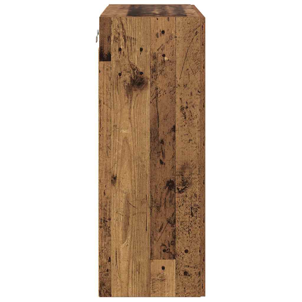 Veggskap Gamle tre 69,5 x 34 x 90 cm Konstruert tre