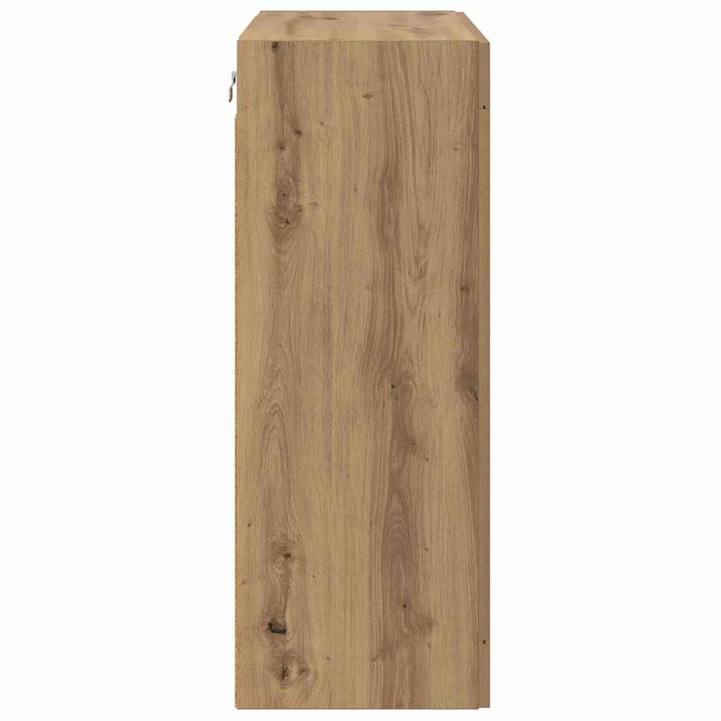 Veggskap Artisan Eik 69,5 x 34 x 90 cm Konstruert tre