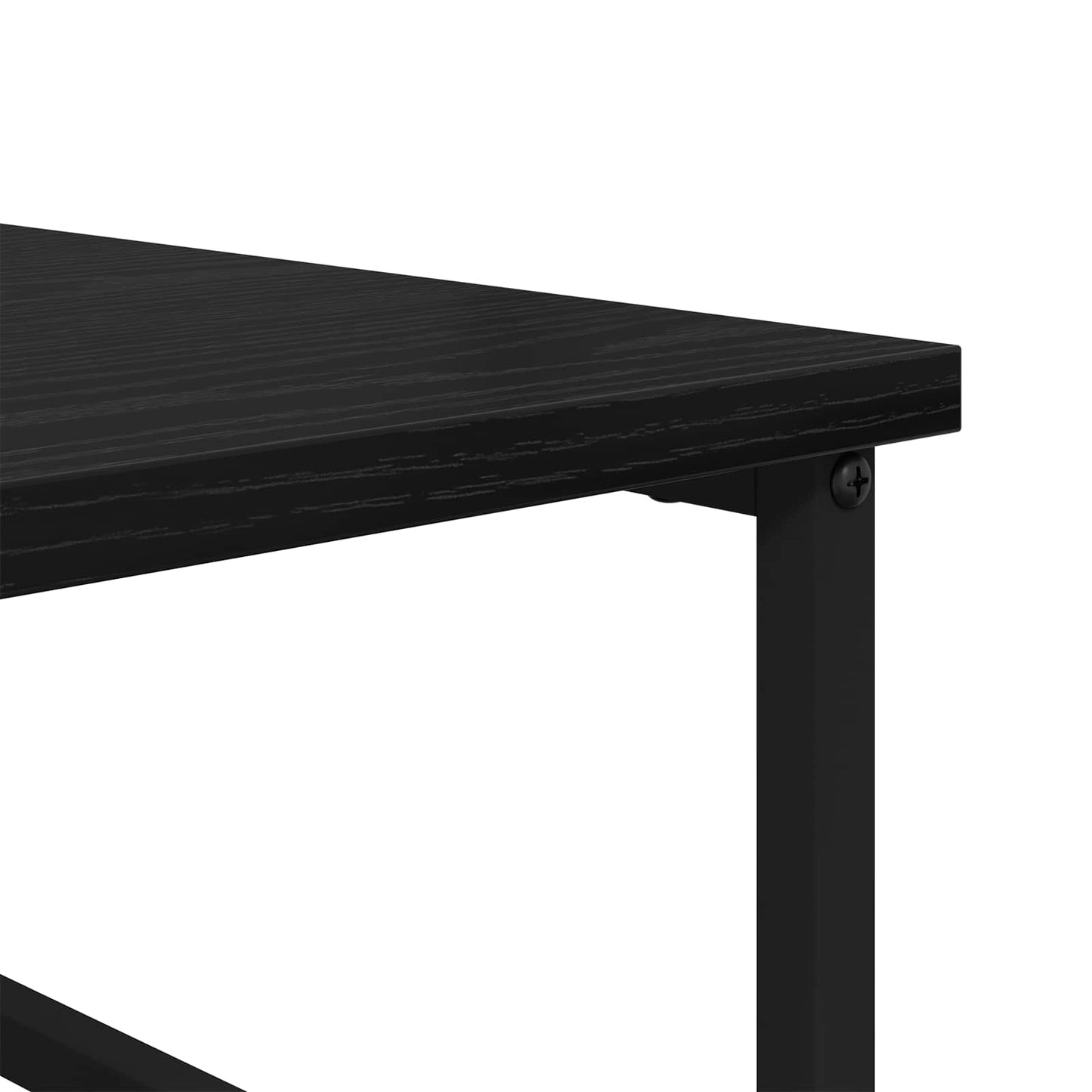 Bokhylle Svart Eik 50 x 33 x 188,5 cm Konstruert tre