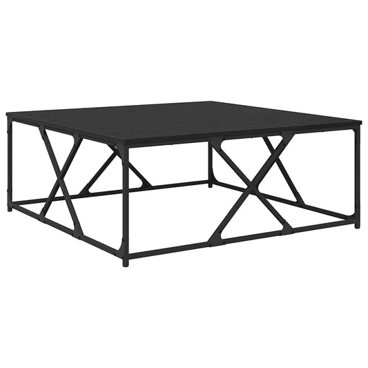 Kaffebord Svart Eik 100 x 100 x 40 cm Konstruert tre