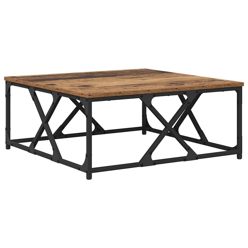 Kaffebord Gamle tre 70 x 70 x 30 cm Konstruert tre