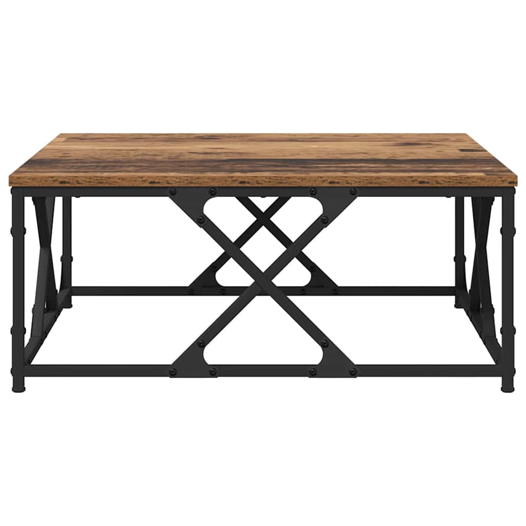 Kaffebord Gamle tre 70 x 70 x 30 cm Konstruert tre