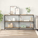 Konsollbord Artisan Eik 156 x 28 x 80,5 cm Konstruert tre
