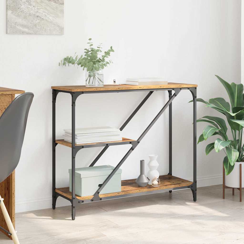 Konsollbord Gamle tre 88,5 x 30 x 75 cm Konstruert tre