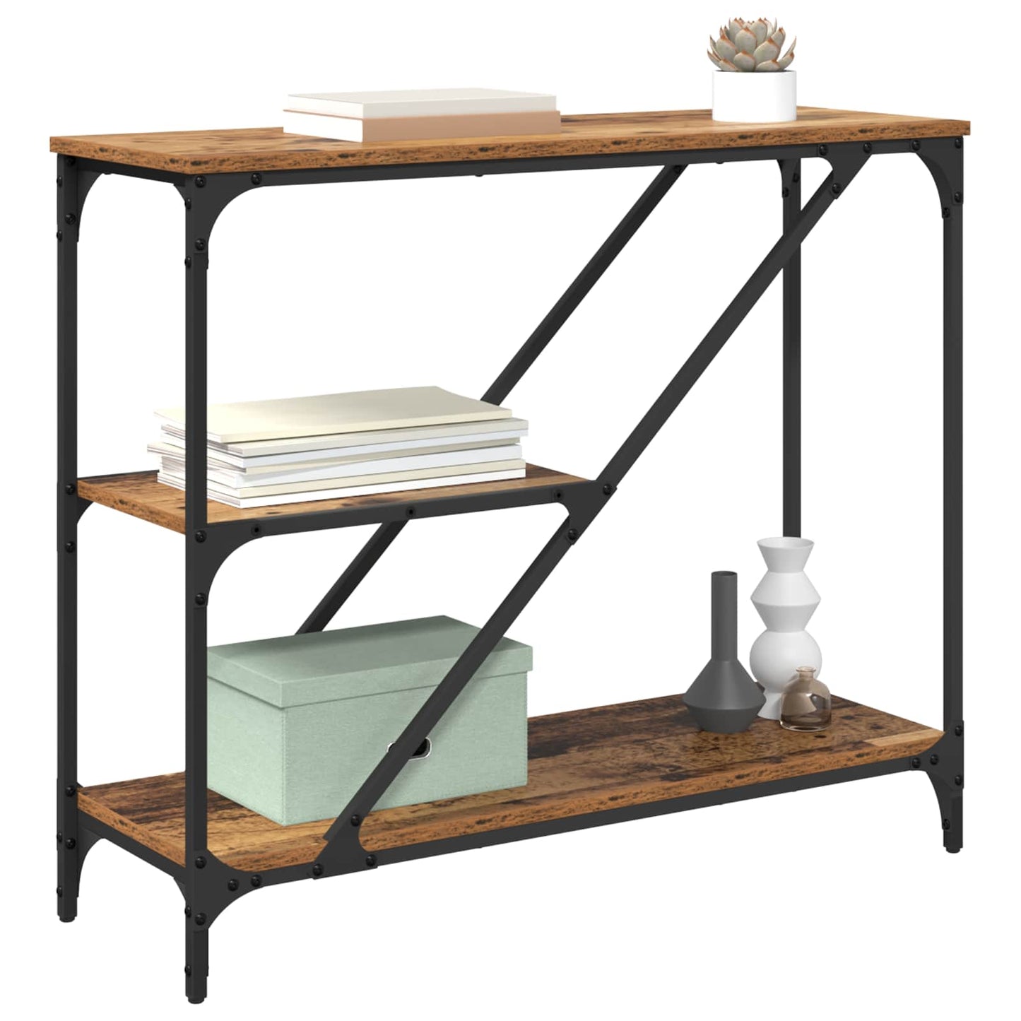 Konsollbord Gamle tre 88,5 x 30 x 75 cm Konstruert tre