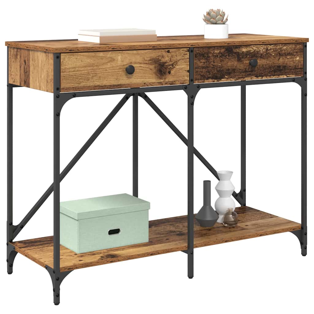 Konsollbord Gamle tre 100 x 39 x 78,5 cm Konstruert tre