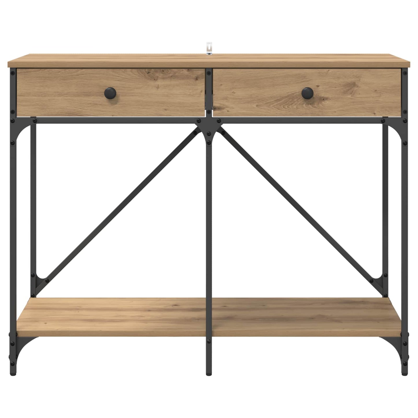 Konsollbord Artisan Eik 100 x 39 x 78,5 cm Konstruert tre