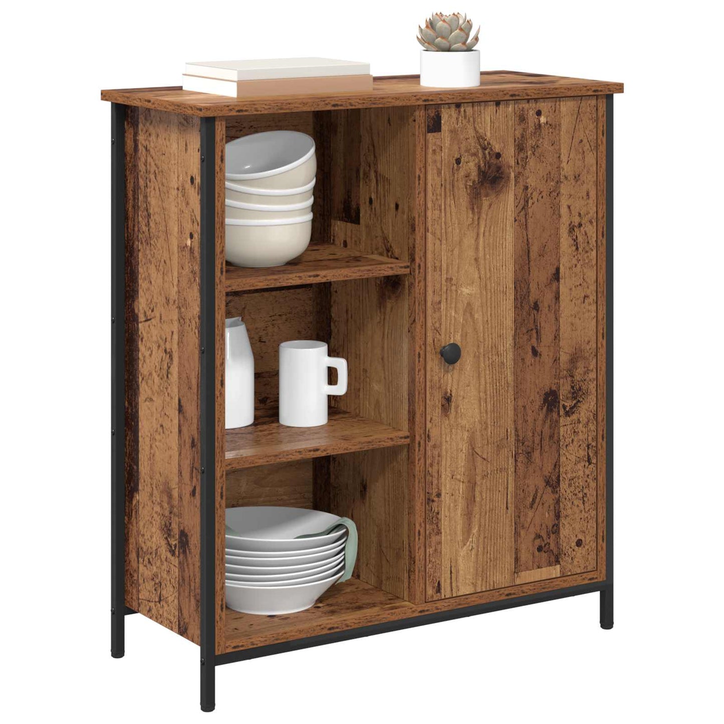 Serviesskap Gamle tre 70 x 30 x 80 cm Konstruert tre