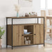 Serviesskap Artisan Eik 100 x 35 x 80 cm Konstruert tre