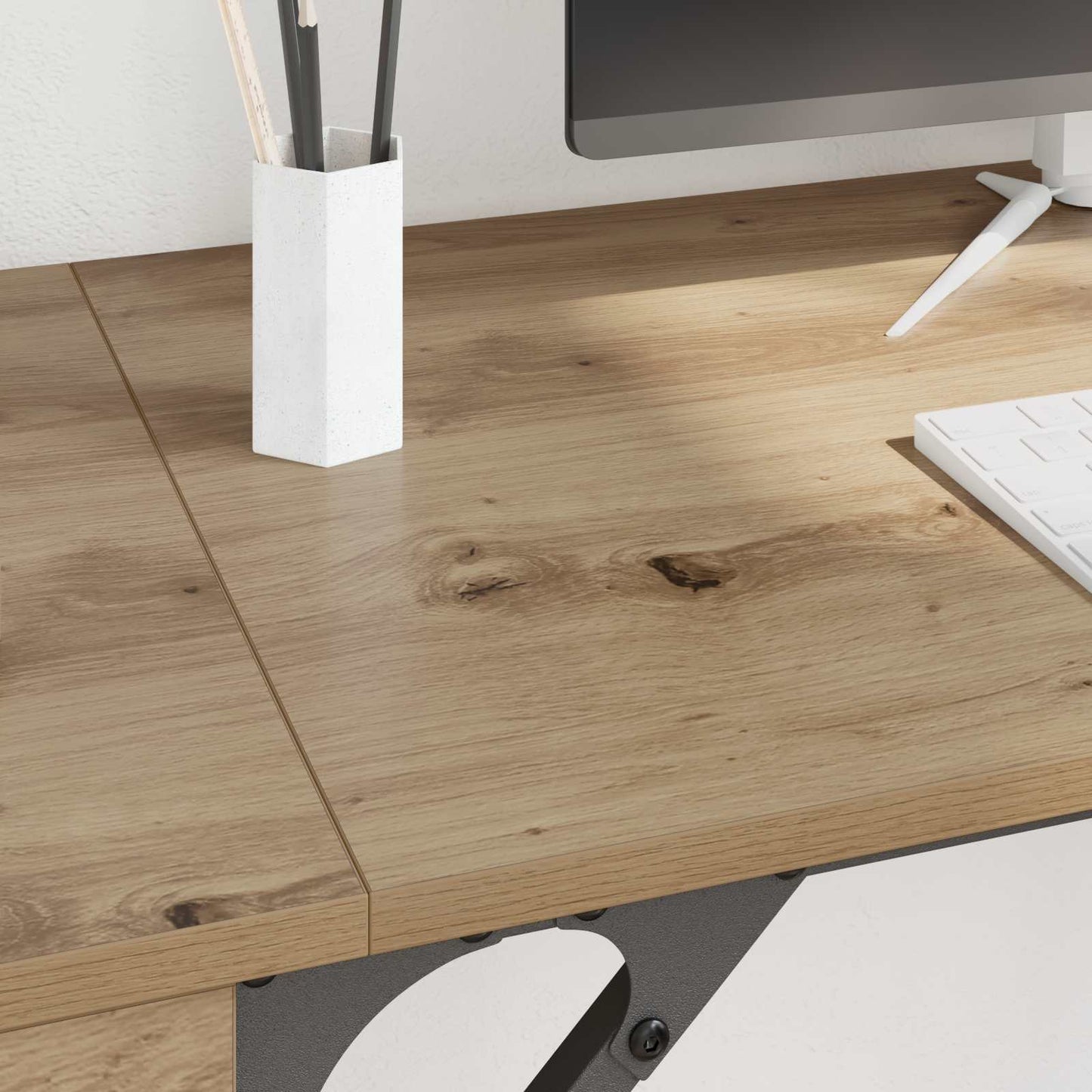 Databord Artisan Eik Konstruert tre 131 x 48 x 75 cm