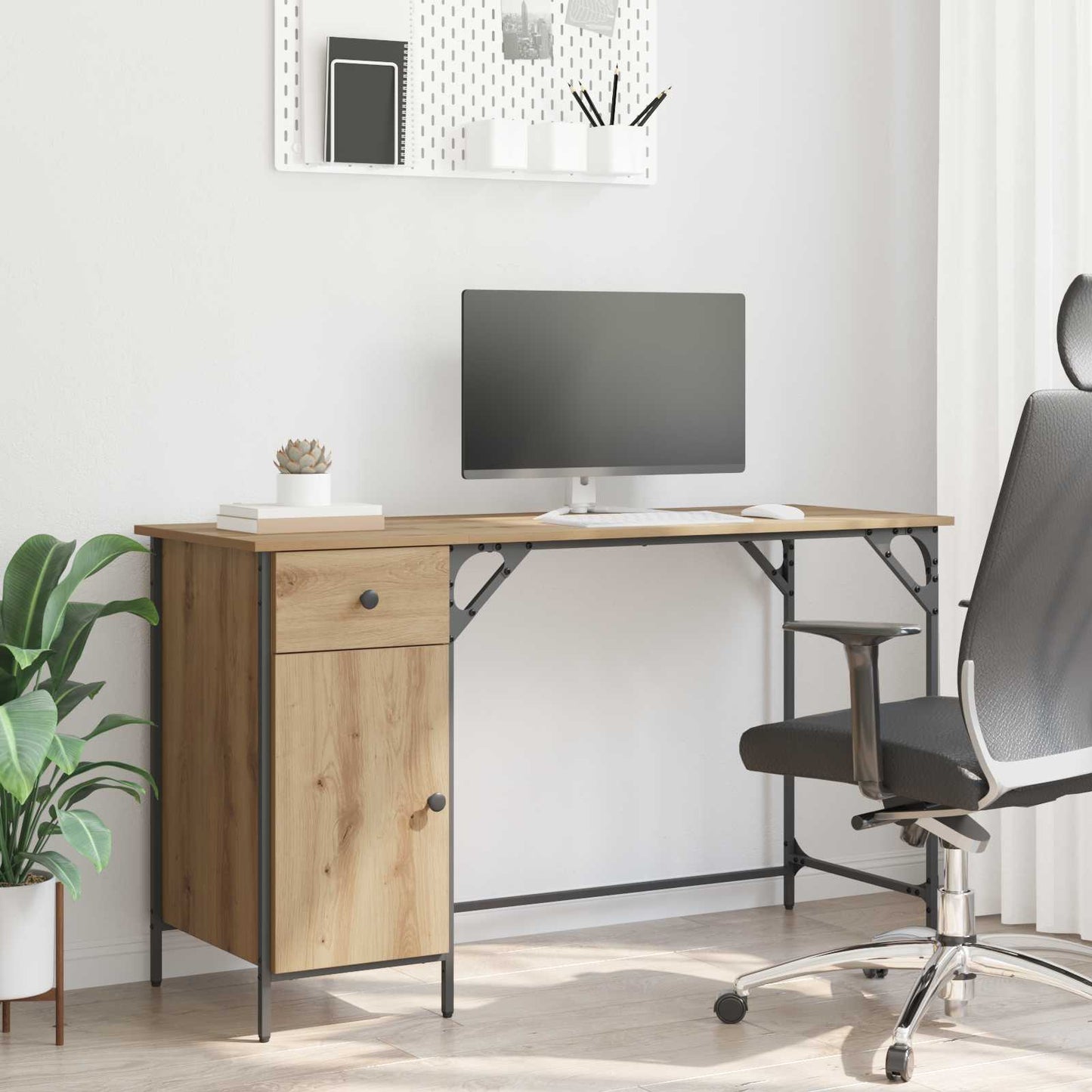 Databord Artisan Eik Konstruert tre 131 x 48 x 75 cm