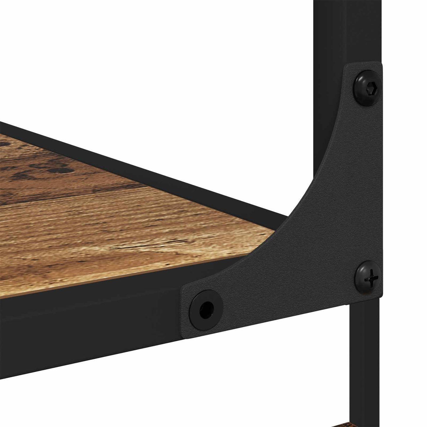 Bokhylle Gammelt tre 81 x 36 x 176 cm Konstruert tre