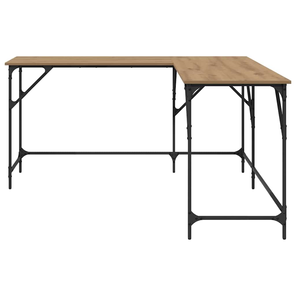 Skrivebord Artisan Eik 149 x 149 x 75 cm Konstruert tre