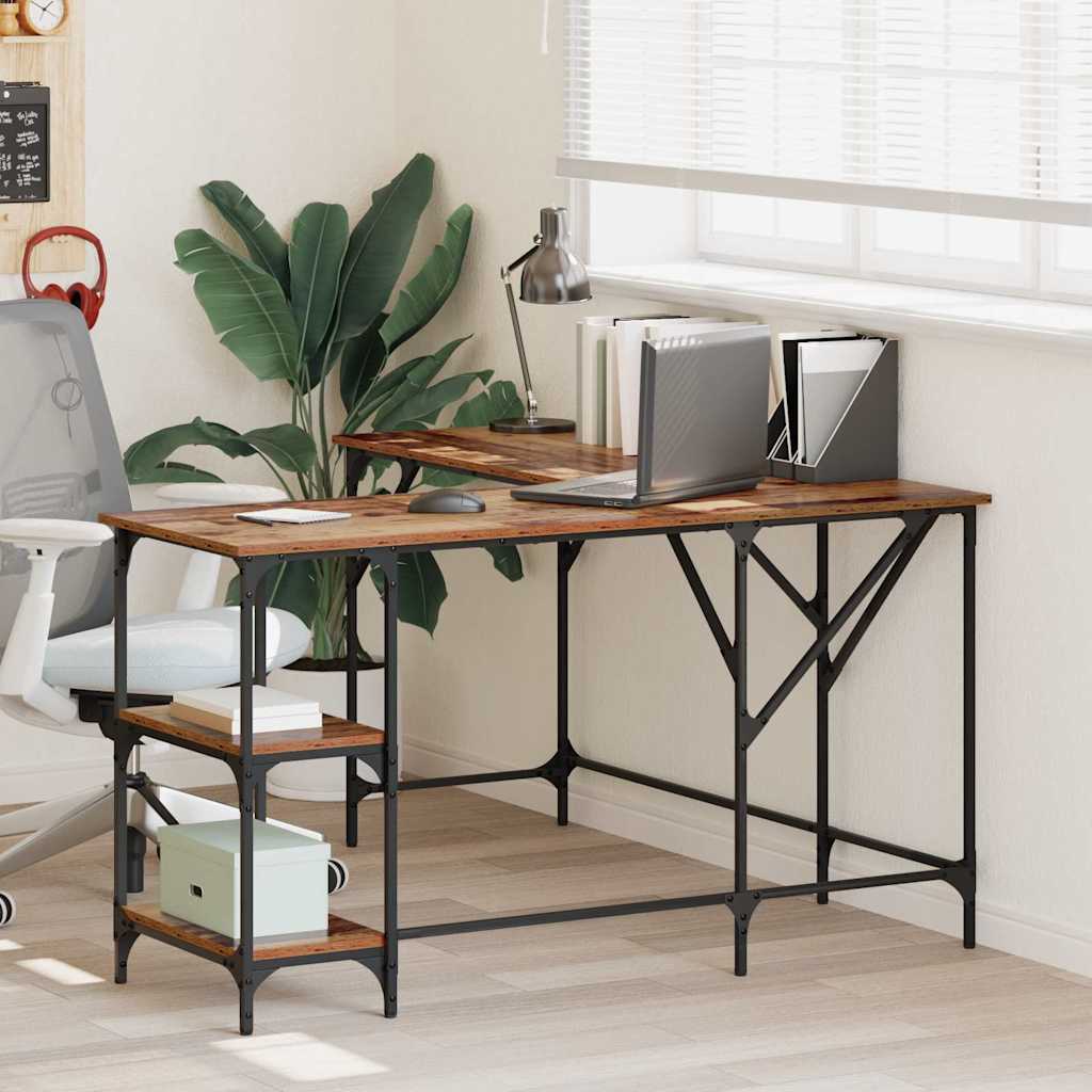 Skrivebord Gamle tre 139 x 139 x 75 cm Konstruert tre