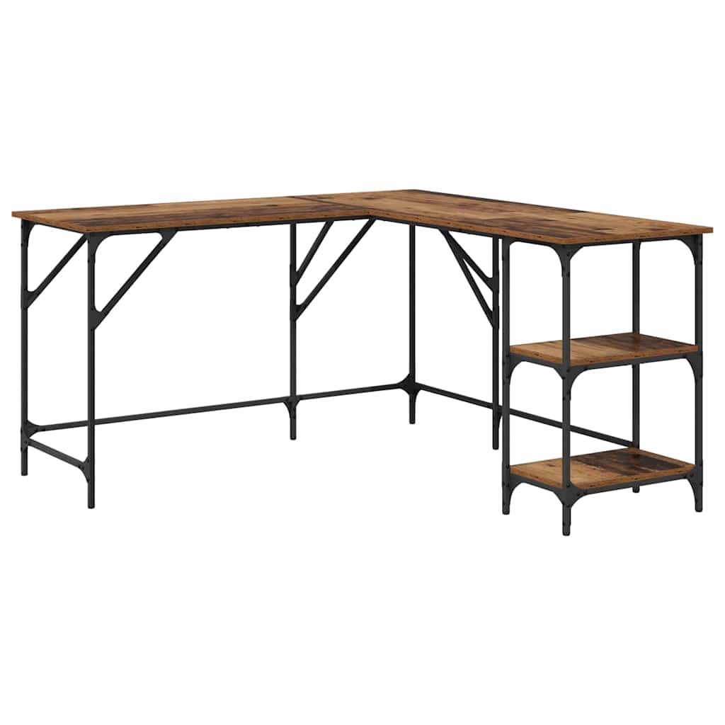 Skrivebord Gamle tre 139 x 139 x 75 cm Konstruert tre