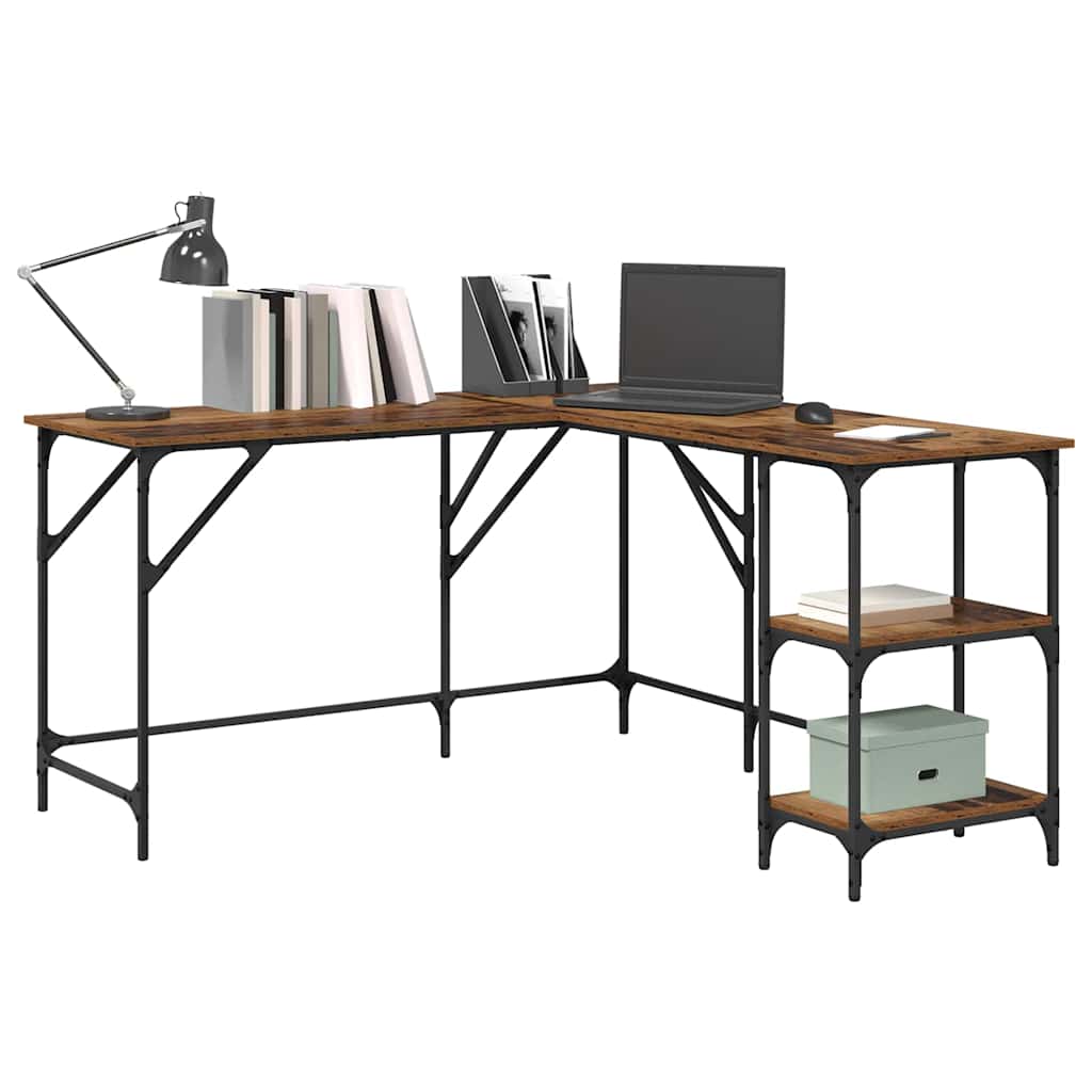 Skrivebord Gamle tre 139 x 139 x 75 cm Konstruert tre