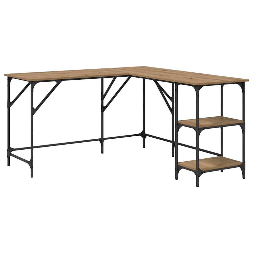 Skrivebord Artisan Eik Konstruert tre 139 x 139 x 75 cm