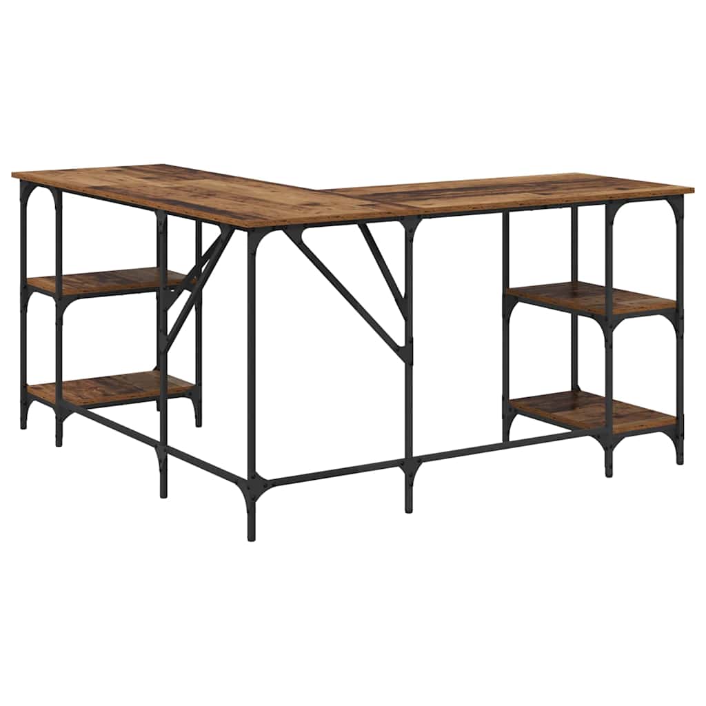 Skrivebord Gamle tre 139 x 139 x 75 cm Konstruert tre