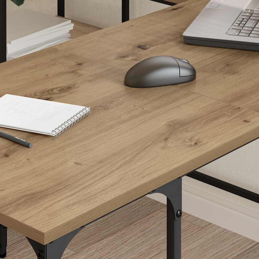 Skrivebord Artisan Eik 139 x 139 x 75 cm Konstruert tre