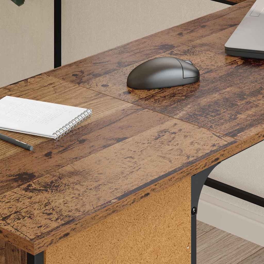 Skrivebord Gamle tre 141 x 141 x 75 cm Konstruert tre