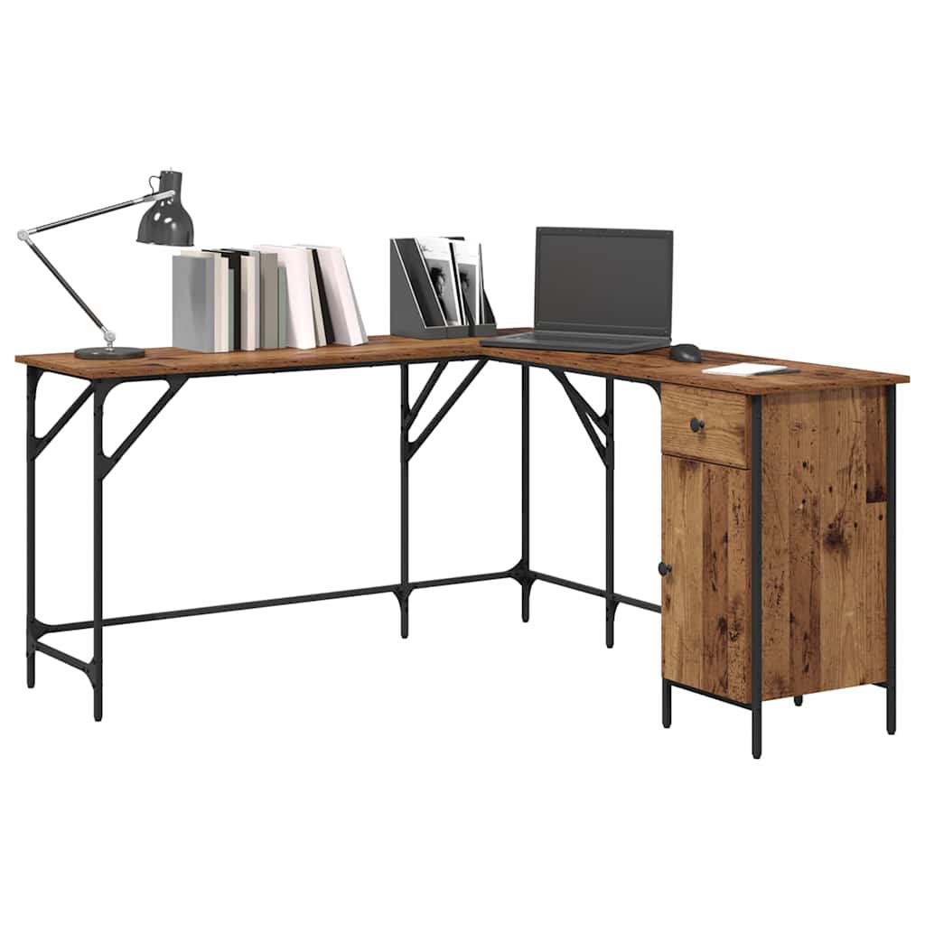 Skrivebord Gamle tre 141 x 141 x 75 cm Konstruert tre