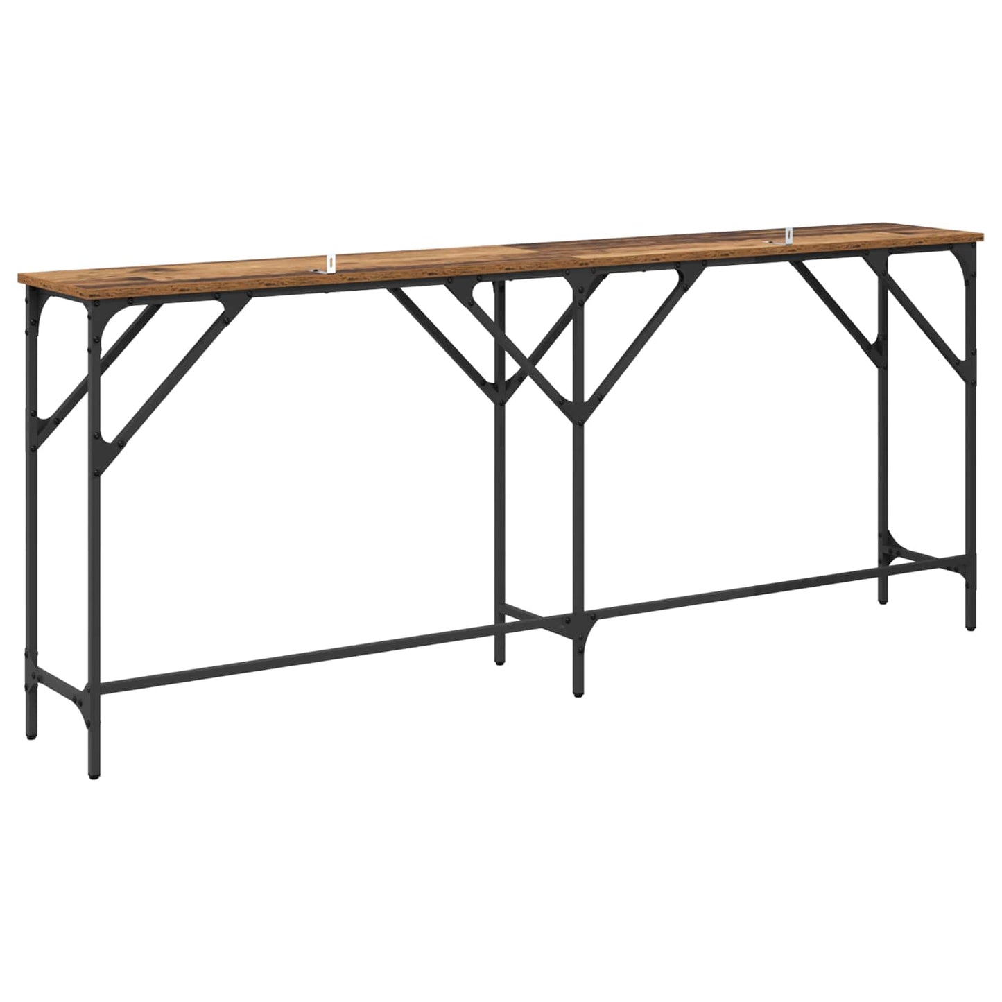 Konsollbord Gamle tre 180 x 30 x 75 cm Konstruert tre