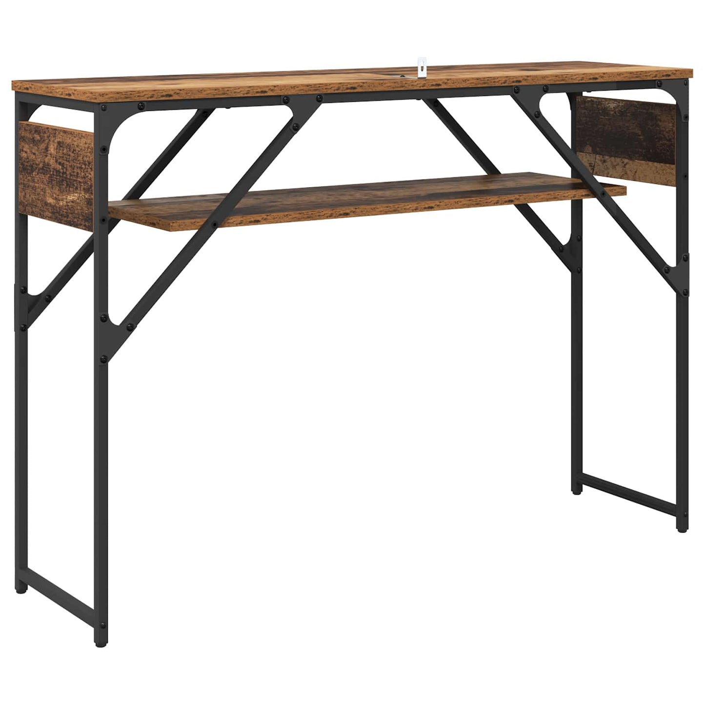 Konsollbord Gamle tre 105x30x75cm Konstruert tre