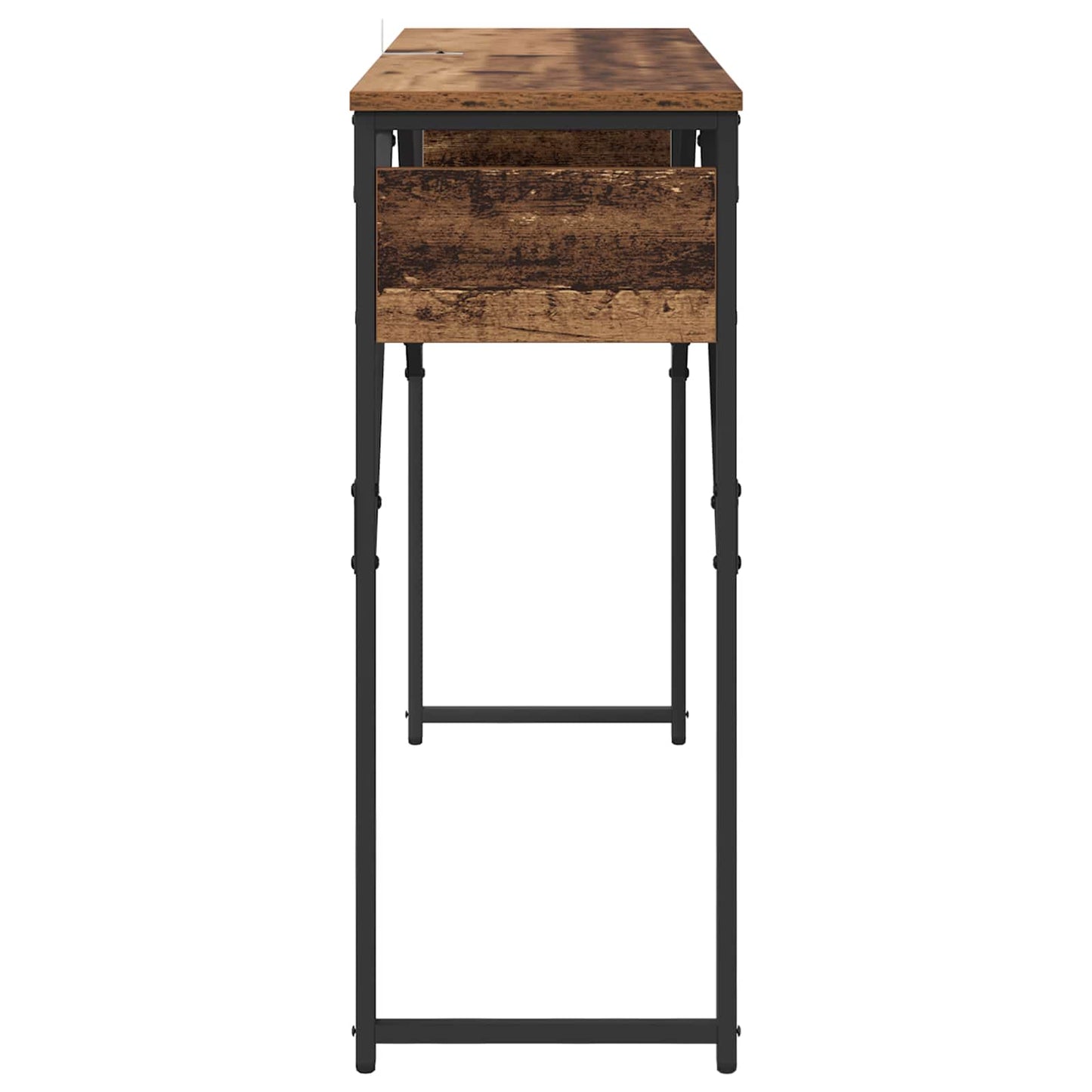 Konsollbord Gamle tre 105x30x75cm Konstruert tre