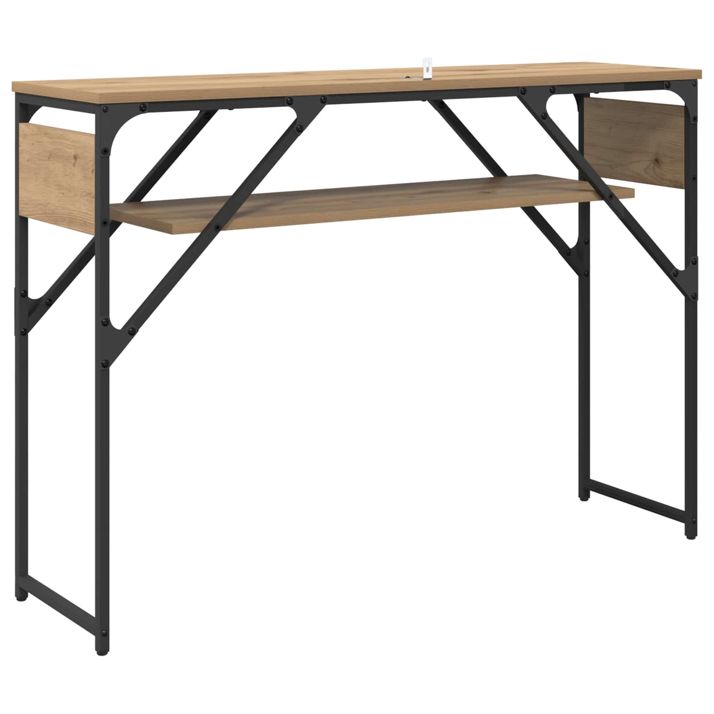 Konsollbord Artisan Eik Konstruert tre 105x30x75cm
