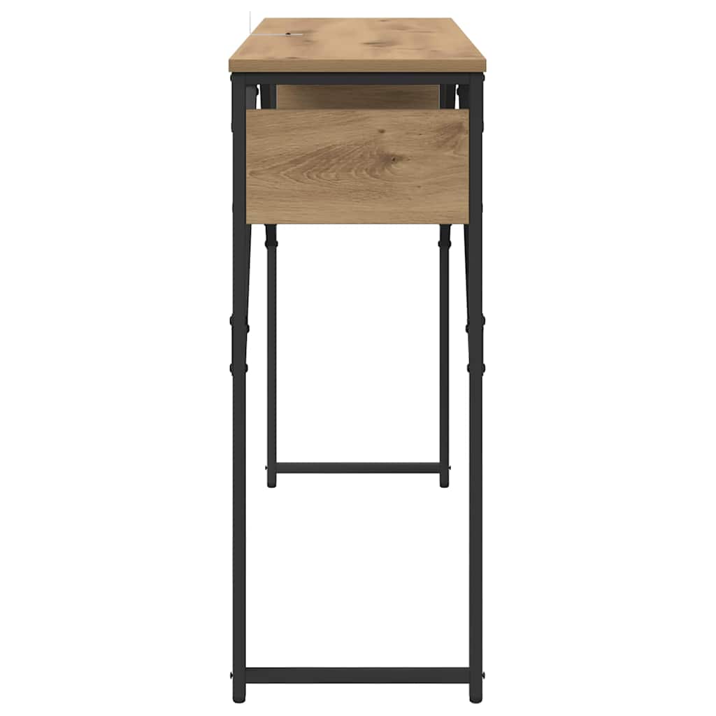 Konsollbord Artisan Eik 105x30x75cm Konstruert tre