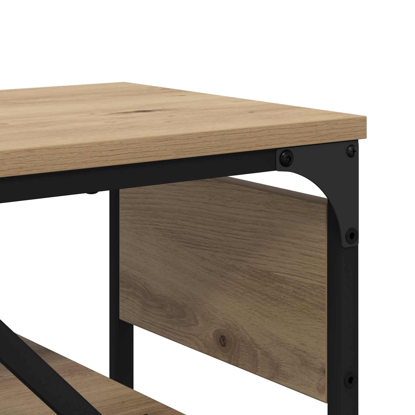 Konsollbord Artisan Eik Konstruert tre 75x30x75cm