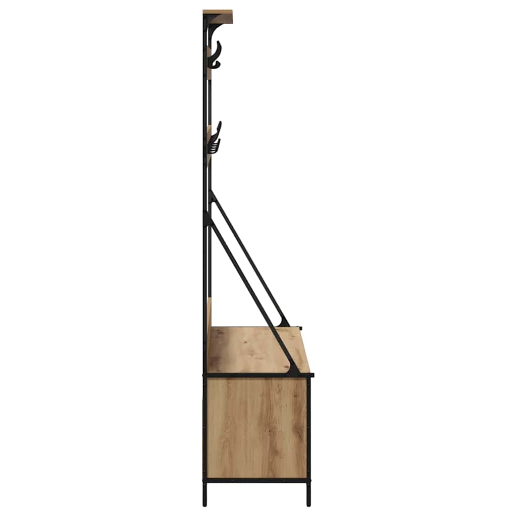 Klesstativ Artisan Eik 100 x 41 x 184 cm Konstruert tre